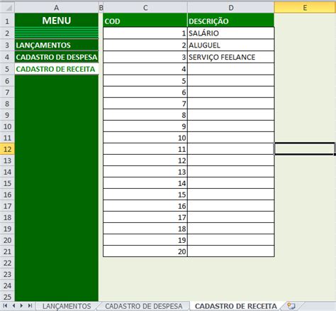 Como Fazer Uma Planilha De Gastos Mensais Excel E Vba Brasil