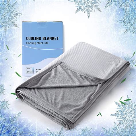 Caromio Cooling Blanket Twin Size For Hot Sleepers Bamboo Lightweight Breathable Summer