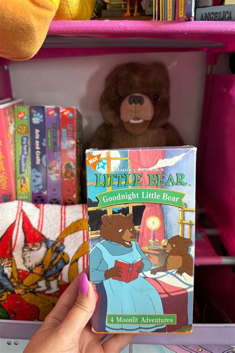 Little Bear Goodnight Little Bear Vhs Lot Of 3 1998 Nick Jr Little