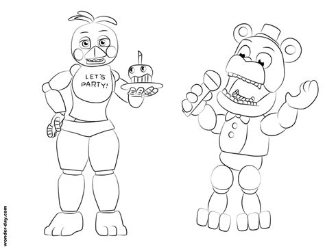 Five Nights At Freddys Dibujos Para Colorear Images