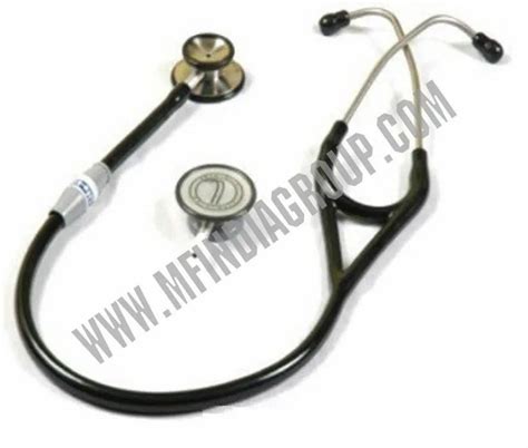 Double Sided Cardiology Stethoscope Stainless Steel Single Piece