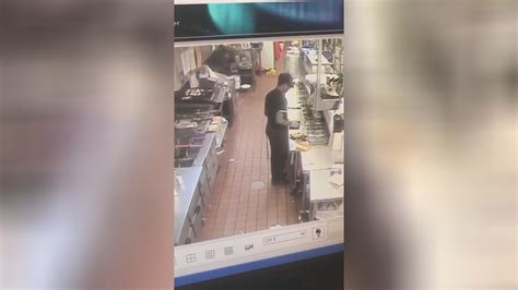 Half Naked Girl Falls From Ceiling Of Fast Food Restaurant TheYNC