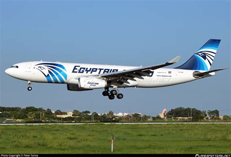 SU GCF EgyptAir Cargo Airbus A330 243 P2F Photo By Peter Tonna ID