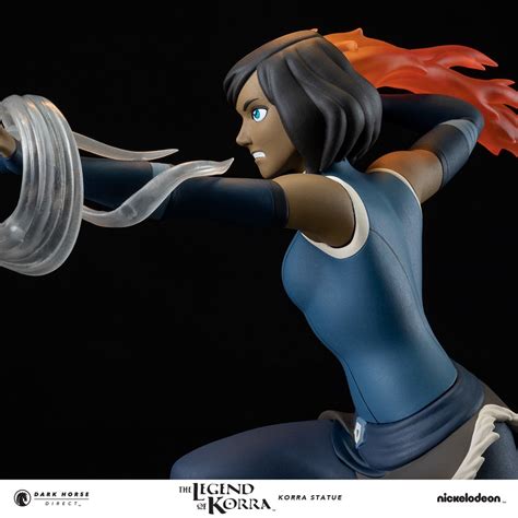 legend  korra korra statue dark horse direct bigshot toyworks