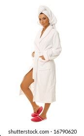 922 Brunette Sexy Towel Wearing Woman Royalty Free Images Stock Photos Pictures Shutterstock