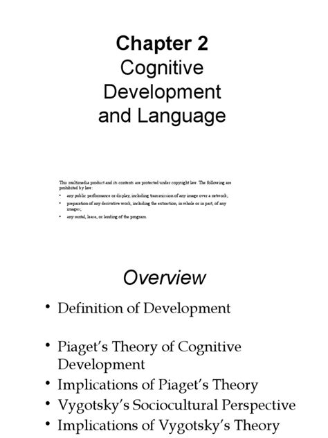 CHAPTER TWO Cognitive, Language, and Literacy Development | PDF ...