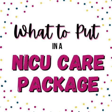 NICU Care Package Gift Ideas 2024 Cheerfully Simple Nicu Mom Care