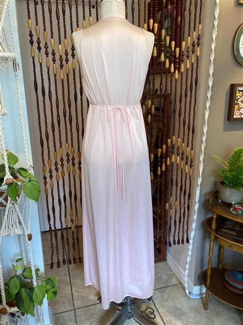 S Nightgown Slip Robe Set Vintage Lingerie Set Gem