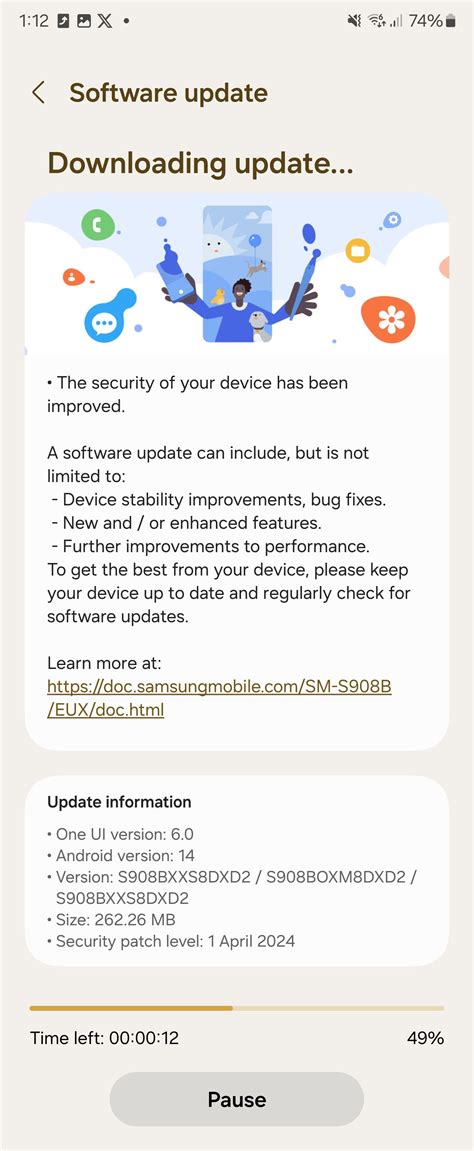 April patch, No OneUi 6.1 : r/oneui