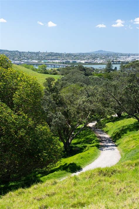 Mangere Domain In The South Auckland Suburb Of Mangere Bridge Stock