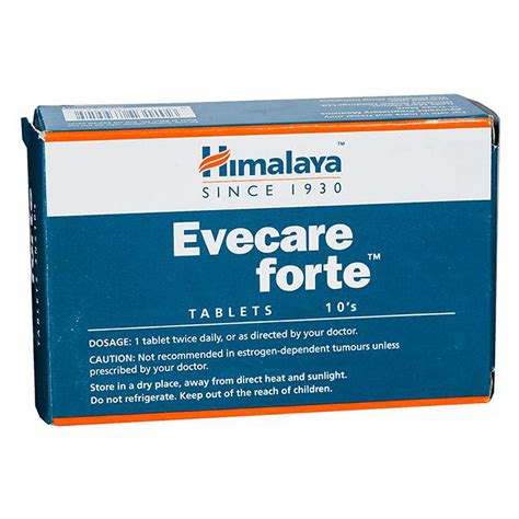 Himalaya Evecare Forte, 10 Tablets Price, Uses, Side Effects ...