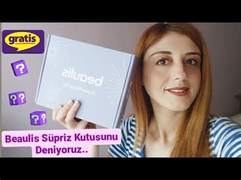 Beaulis Sürpriz Makyaj Seti Beaulis sürpriz kutu Gratis Sürpriz