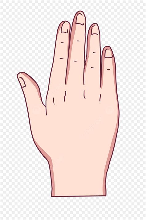 Be Right Back PNG Image Right Hand Back Gesture Illustration Hand