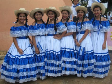 Traditional El Salvador Costume