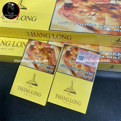 Thuốc lá Thăng Long Dẹt (bao mỏng) chính hãng - ZONE KHÓI