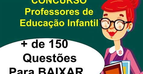 Super Preparado: CONCURSO Professores de Educação Infantil + de 150 ...