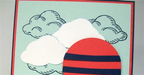 Stampin Cafe By Lana Hot Air Balloon Birthday Card