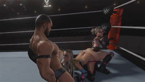 WWE Liv Morgan And Alexa Bliss Reverse Spitroast Ass To Ass
