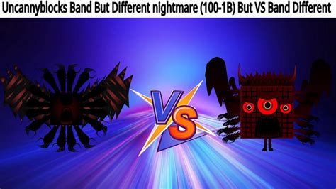 Uncannyblocks Band But Different Nightmare B But Vs Band