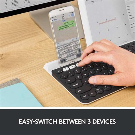 Logitech K780 Ultra-thin Wireless Bluetooth Keyboard Black