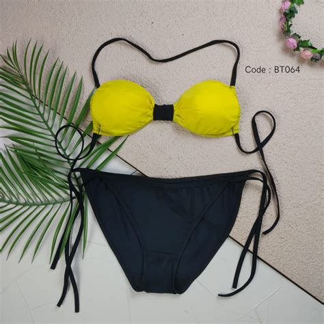 Jual Bikini Set Model Bow Kupu Freesize Bikini Pantai Sexy Sereia Shopee Indonesia