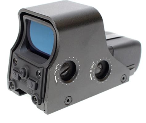 551 Holographic Red Dot Sight With 20mm Rail Mount For Airsoft HopUp