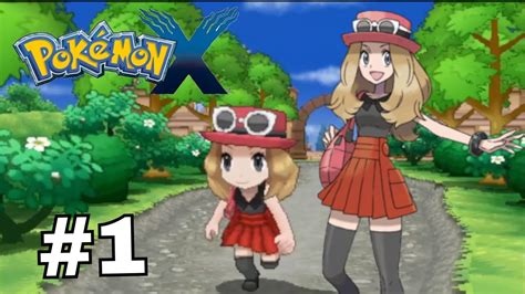 Let s Play Pokémon X Pt 1 Choosing Our Starter Beginning a New