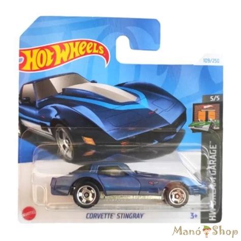 Hot Wheels Hw Dream Garage Corvette Stingray Man Shop