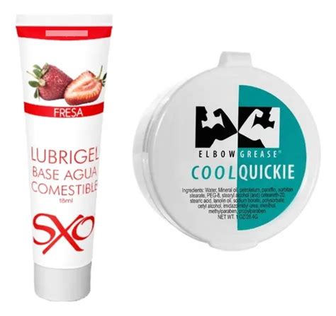 Lubricante Diltador Anal Elbow Grease Comestible Fresa G Fresa Fr O Meses Sin Inter S