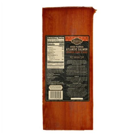 Private Selection ® Cedar Plank Atlantic Salmon Applewood Orange