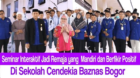 Sekolah Cendekia Baznas Kabupaten Bogor Bertekad Wujudkan Sekolah Aman