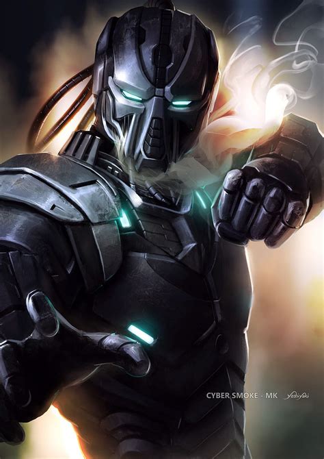 Cyber Smoke Smoke Mortal Kombat Hd Phone Wallpaper Pxfuel