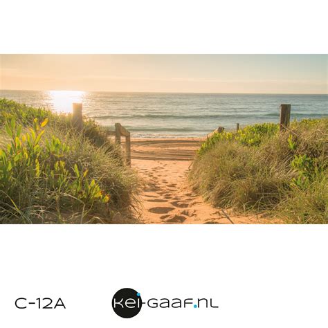 Canvas Schilderij Doek Zee Strand Rust Kei Gaaf