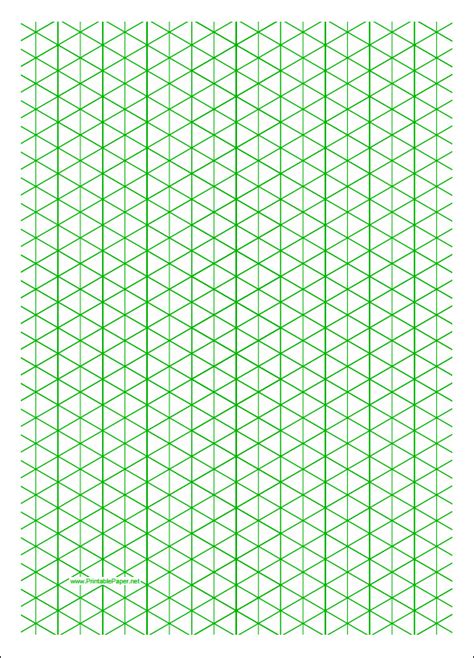 13 Free Printable Isometric Graph Paper For Download Sample Templates