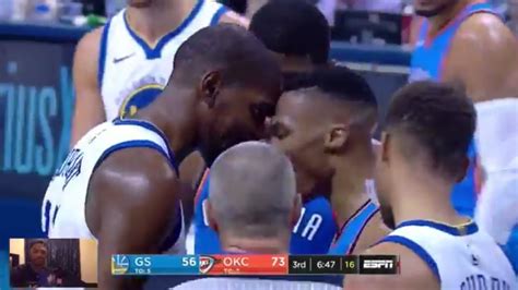 Kevin Durant And Russell Westbrook Gets Into Fight Westbrook Call KD A PUSSY YouTube