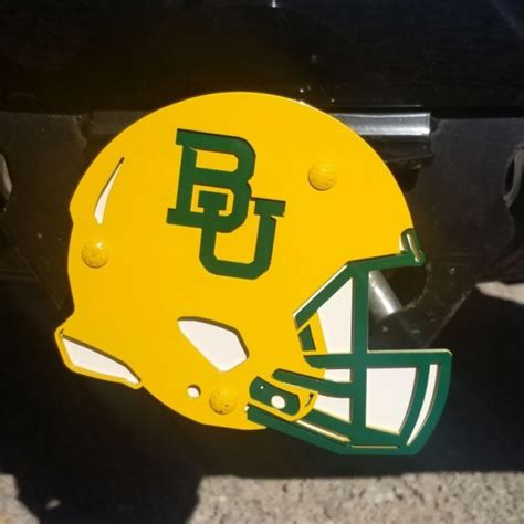 Bu Baylor Football Helmet Hitch Gameday Ironworks