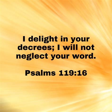 Walking With Him I Will Not Neglect Your Word