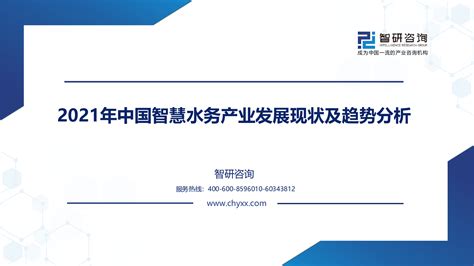 2021年中国智慧水务行业发展现状及趋势分析报告