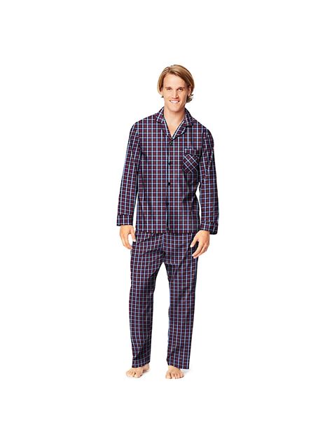 Hanes Mens Woven Pajamas Style Lsllbcwmlsllbcwmb