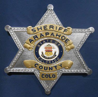 Colorado Arapahoe Co Sheriff Badge