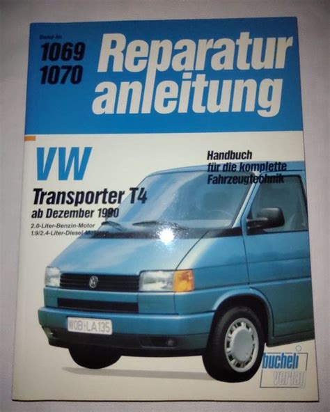 Vw T Reparaturanleitung Volkswagen Kaufen Auf Ricardo