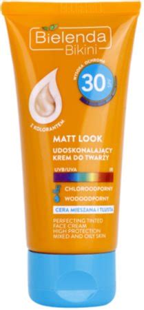 Bielenda Bikini Matt Look ochranný pleťový krém SPF notino cz