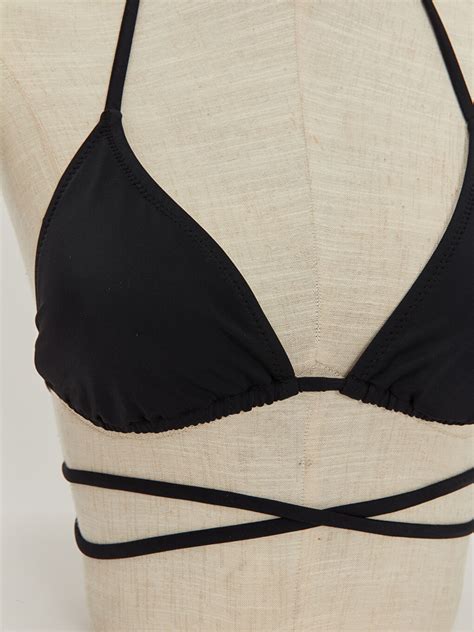 LCW DREAM Gornji Deo Bikini Kupaćeg Kostima za Žene sa Detaljima Oko Vrata S47247Z8 CVL LC