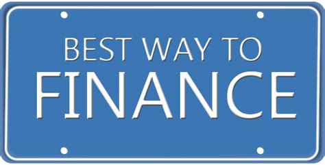 choosing     finance  vehicle