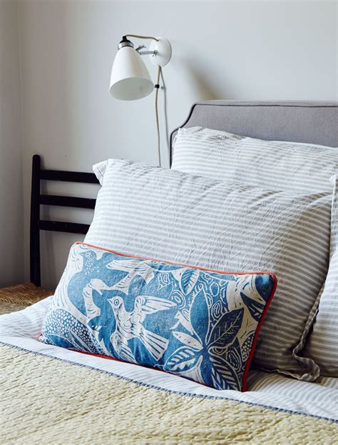 Flying Doves Cushion By Mark Hearld Sessions And Co