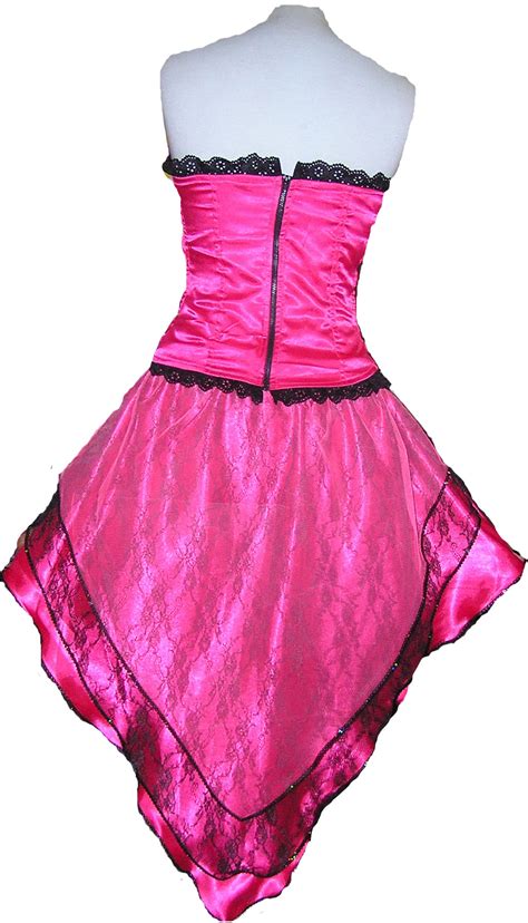 Hot Pink Corset Mini Dress Designer Evening Cocktail Party FASHION FOR