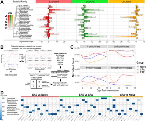 Differential Abundance Analysis Reveals Key Taxa Changes A Stacked