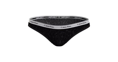 Calvin Klein Bikini Damskie Majtki P Czarne Qd E Ub