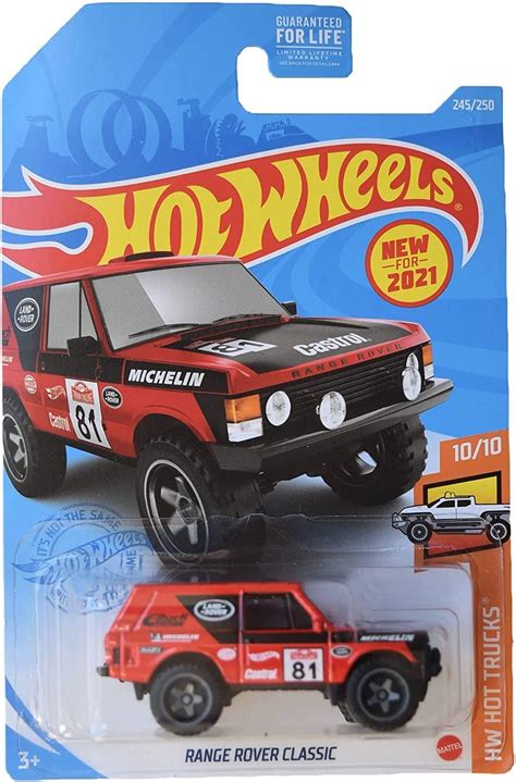 Hot Wheels Range Rover Classic Red Hot Trucks India Ubuy