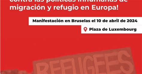 De Europa a Bruselas NO al Pacto de Migración y Asilo MIGREUROP